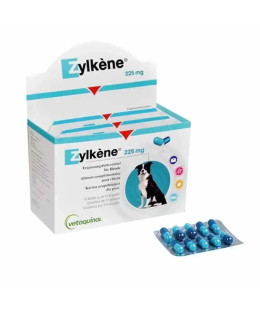 Зілкене (Zylkene) 225 мг капсули-антистрес для собак і кішок 10шт Зілкене (Zylkene) 225 мг капсули-антистрес для собак і кішок 10шт