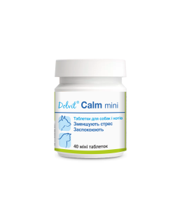Dolfos (Долфос) Dolvit Calm mini - Долвіт Калм міні для імунитету та відновлення сил котів та собак, 30 табл