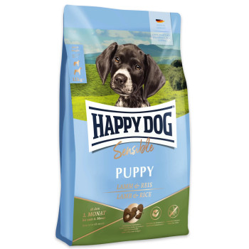 Happy Dog (Хеппі Дог) Sensible Puppy Lamb & Rice - Сухий корм для цуценят середніх та великих порід, 10 кг