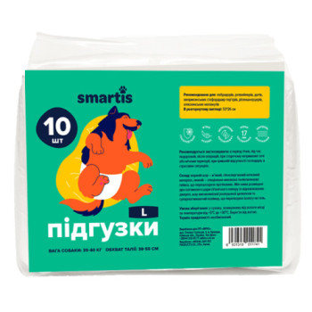 Magic Pet (Меджік Пет) Підгузки для собак (сук) L (53*26см)
