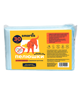 Magic Pet (Меджік Пет) Пелюшки антибактеріальні для тварин з деревним вугіллям 45*60см