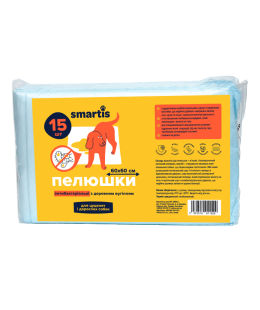 Magic Pet (Меджік Пет) Пелюшки антибактеріальні для тварин з деревним вугіллям 60*60см