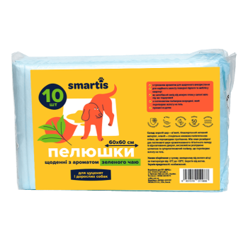 Magic Pet (Меджік Пет) Пелюшки щоденні з ароматом зеленого чаю для тварин 60*60см