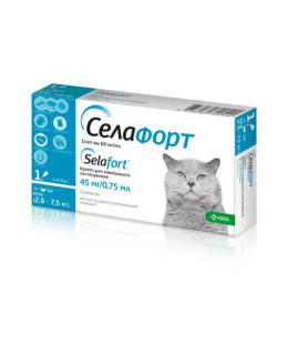 Селафорт (Selafort)  для котів 2,6-7,5 кг,  1 шт
