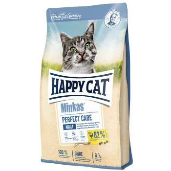 Happy Cat (Хеппі Кет) Minkas Perfect Care - Сухий корм для котів з чутливим травленням з птицею та рисом, 0,5 кг Happy Cat (Хеппі Кет) Minkas Perfect Care - Сухий корм для котів з чутливим травленням з птицею та рисом, 0,5 кг