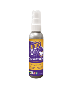 TropiClean (Тропіклін) Urine Off - Спрей для видалення органічних плям та запахів для кошенят та котів 118 мл