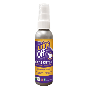 TropiClean (Тропіклін) Urine Off - Спрей для видалення органічних плям та запахів для кошенят та котів 118 мл TropiClean (Тропіклін) Urine Off - Спрей для видалення органічних плям та запахів для кошенят та котів 118 мл