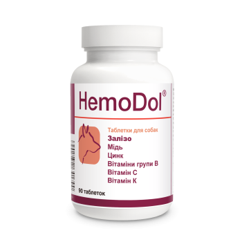 Dolfos (Долфос) HemoDol - ГемоДол для системи кровотворення собак 90 табл
