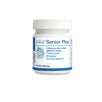 Dolfos (Долфос) Dolvit Senior Plus mini - Долвіт Сеньйор Плюс мини від 7 років (запобігання старіння) для собак 90 табл