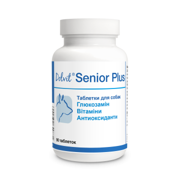 Dolfos (Долфос) Dolvit Senior Plus - Долвіт Сеньйор Плюс від 7 років (запобігання старіння) для собак 90 табл