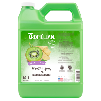 TropiClean (Тропіклін) - Кондиціонер "Ківі та какао-масло" концентрат зволожуючий для собак та котів 3,8 л TropiClean (Тропіклін) - Кондиціонер "Ківі та какао-масло" концентрат зволожуючий для собак та котів 3,8 л