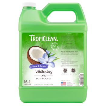 TropiClean (Тропіклін) - Шампунь "Імбир і кокос" концентрат для білої шерсті для собак та котів 3,8 л