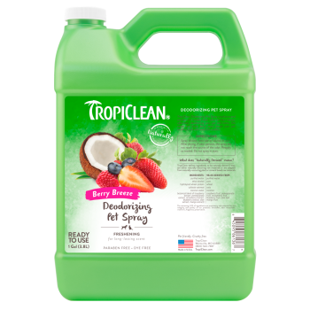 TropiClean (Тропиклин) - Шампунь "Ягоды и кокос" концентрат глубокая очистка для собак и кошек 3,8 л