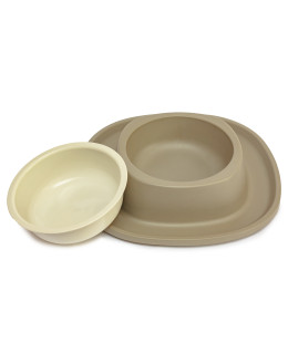 Georplast (Георпласт) Soft Touch - Миска пластикова з м'яким ковриком 28x28x5,5 см