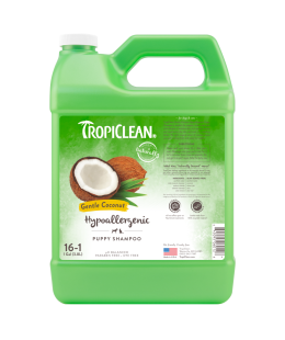 TropiClean (Тропіклін) - Шампунь "Ніжний кокос" концентрат гіпоалергенний для цуценят та кошенят 3,8 л