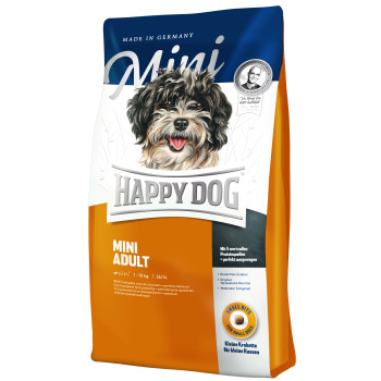 Happy Dog (Хеппі Дог) Mini Adult - Сухий корм для дорослих собак дрібних порід, 10 кг Happy Dog (Хеппі Дог) Mini Adult - Сухий корм для дорослих собак дрібних порід, 10 кг