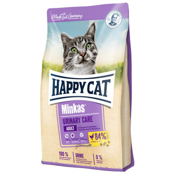 Happy Cat (Хеппі Кет) Minkas UrinaryCare Geflugel - Сухий корм для котів для профілактики сечо-кам'яних хвороб з птицею, 10 кг Happy Cat (Хеппі Кет) Minkas UrinaryCare Geflugel - Сухий корм для котів для профілактики сечо-кам'яних хвороб з птицею, 10 кг