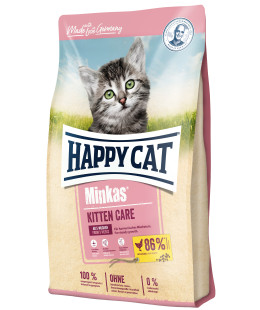 Happy Cat (Хеппі Кет) Minkas Kitten Care Geflugell - Сухий корм для кошенят з птицею, 10 кг