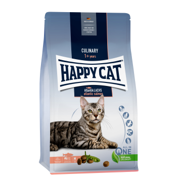 Happy Cat (Хеппі Кет) Culinary Atlantik Lachs - Сухий корм для дорослих котів зі смаком лосося, 4 кг Happy Cat (Хеппі Кет) Culinary Atlantik Lachs - Сухий корм для дорослих котів зі смаком лосося, 4 кг