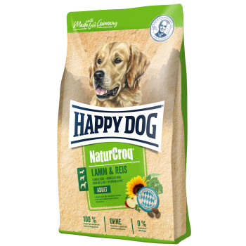 Happy Dog (Хеппі Дог) Naturcroq Lamm & Reis - Сухий корм для собак з чутливим травленням з ягням та рисом, 4 кг Happy Dog (Хеппі Дог) Naturcroq Lamm & Reis - Сухий корм для собак з чутливим травленням з ягням та рисом, 4 кг