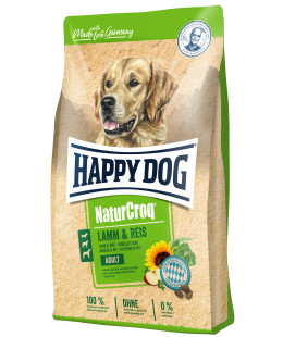 Сухий корм для собак Happy Dog (Хеппі Дог) Naturcroq Lamm & Reis - з чутливим травленням з ягням та рисом, 15 кг