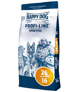 Сухий корм для дорослих собак Happy Dog (Хеппі Дог) Prof-Line Sportive 26/16 - з підвищеною потребою в енергії, 20 кг