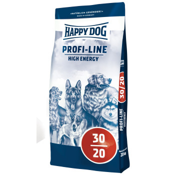 Happy Dog (Хеппі Дог) Prof-Line High Energy 30/20 - Сухий корм для робочих та служебних собак, 20 кг Happy Dog (Хеппі Дог) Prof-Line High Energy 30/20 - Сухий корм для робочих та служебних собак, 20 кг