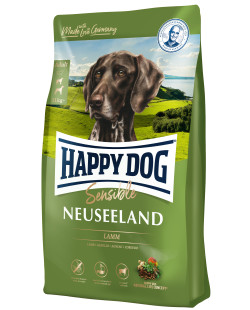Happy Dog (Хеппі Дог) Sensible Neuseeland - Сухий корм для дорослих собак з чутливим травленням з ягням та рисом, 12,5 кг Happy Dog (Хеппі Дог) Sensible Neuseeland - Сухий корм для дорослих собак з чутливим травленням з ягням та рисом, 12,5 кг
