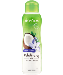 TropiClean (Тропіклін) - Шампунь "Імбир і кокос" для білої шерсті для собак та котів 355 мл