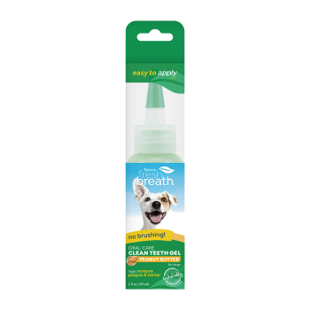 TropiClean (Тропіклін) No Brush - Гель для догляду за ротовою порожниною "Арахісове масло" для собак 59 мл TropiClean (Тропіклін) No Brush - Гель для догляду за ротовою порожниною "Арахісове масло" для собак 59 мл