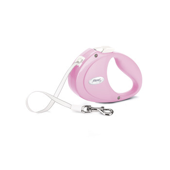 Flexi (Флексі) Puppy S- Рулетка-повідець для собак стрічка 2м/12кг бузковий
