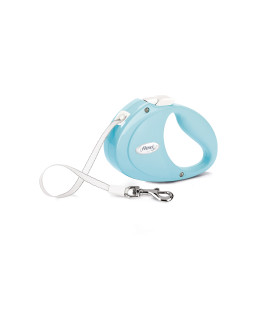 Flexi (Флексі) Puppy S- Рулетка-повідець для собак стрічка 2м/12кг світло голубий