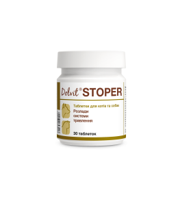 Dolfos (Долфос) Dolvit Stoper - Долвіт Стопер (при діареї) для собак та котів 30 табл