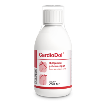 Dolfos (Долфос) CardioDol - КардіоДол сироп для підтримки серця собак та котів 250 мл Dolfos (Долфос) CardioDol - КардіоДол сироп для підтримки серця собак та котів 250 мл