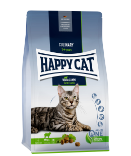 Happy Cat (Хеппі Кет) Culinary Weide Lamm - Сухий корм  для дорослих котів зі смаком ягняти, 1,3 кг