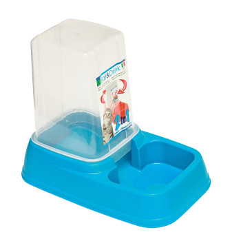 Georplast (Георпласт) Eat&Drink - Миска з дозатором для корму або води 3,7 л, 33,5x20x27,5 см Georplast (Георпласт) Eat&Drink - Миска з дозатором для корму або води 3,7 л, 33,5x20x27,5 см