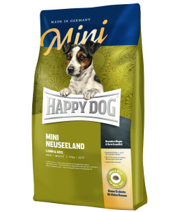 Happy Dog (Хеппі Дог) Mini Neuseeland - Сухий корм для собак дрібних порід з чутливим травленням з ягням та рисом, 10 кг